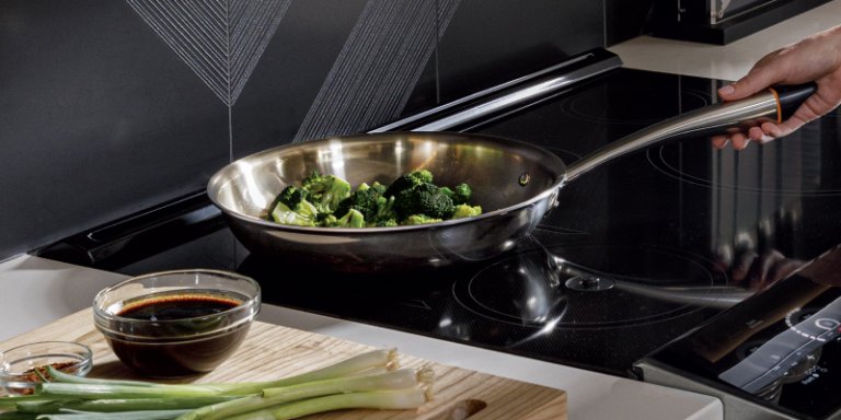 Free Heston smart pan with qualifying GE Profile cooking purchase